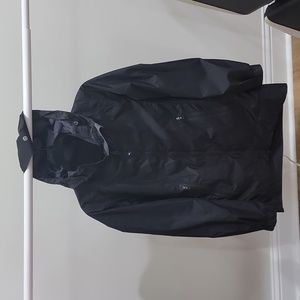 Black, Lululemon, zip up, bomber, M
